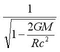 gravitational time dilations
